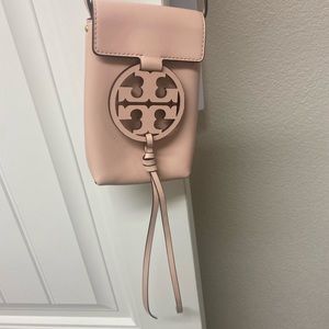 Tory Burch Miller Crossbody Bag Pink